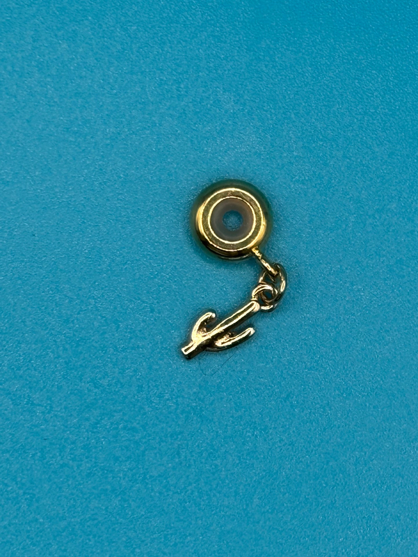 Golden Cactus Charm