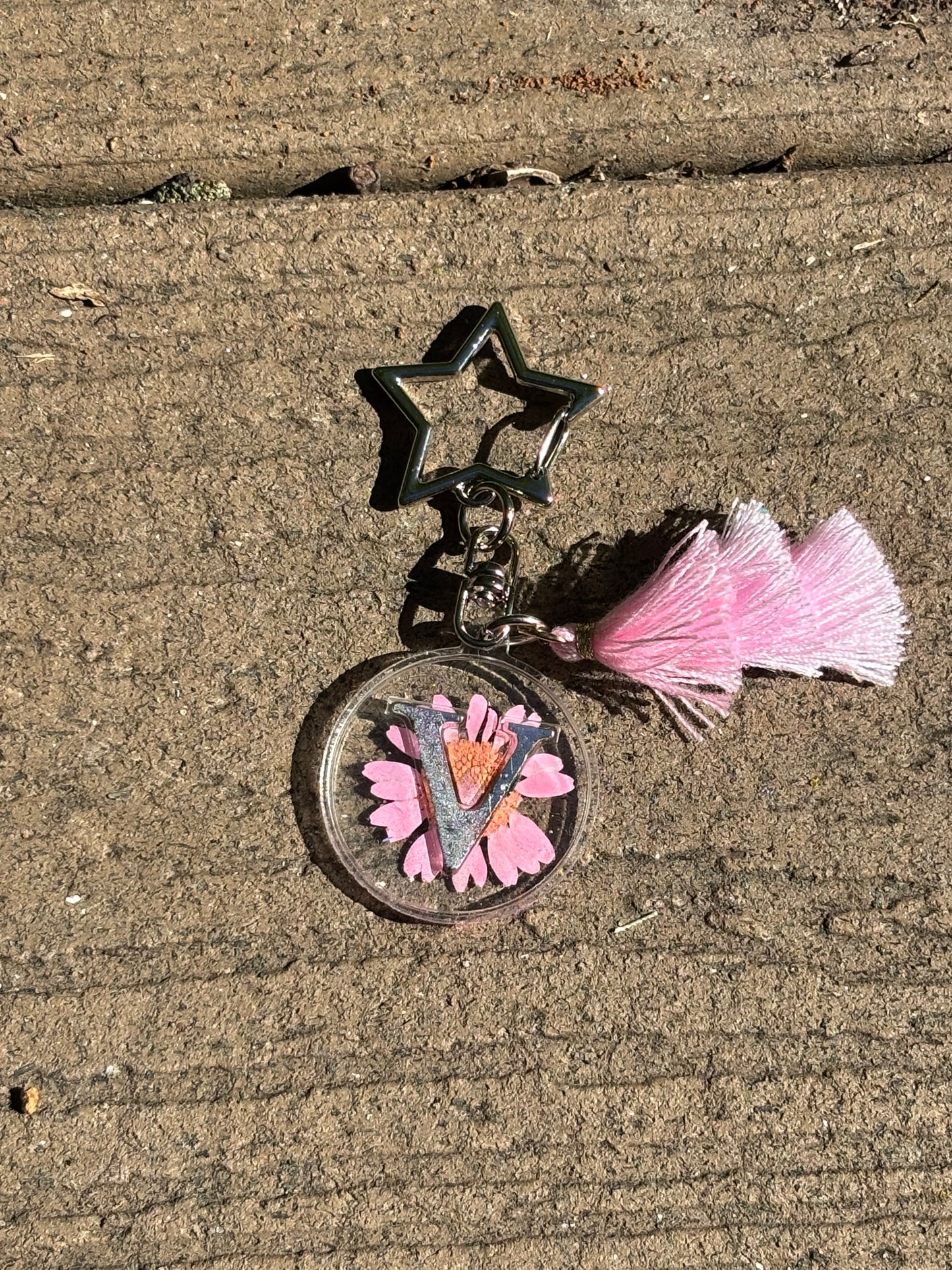 V Keychain