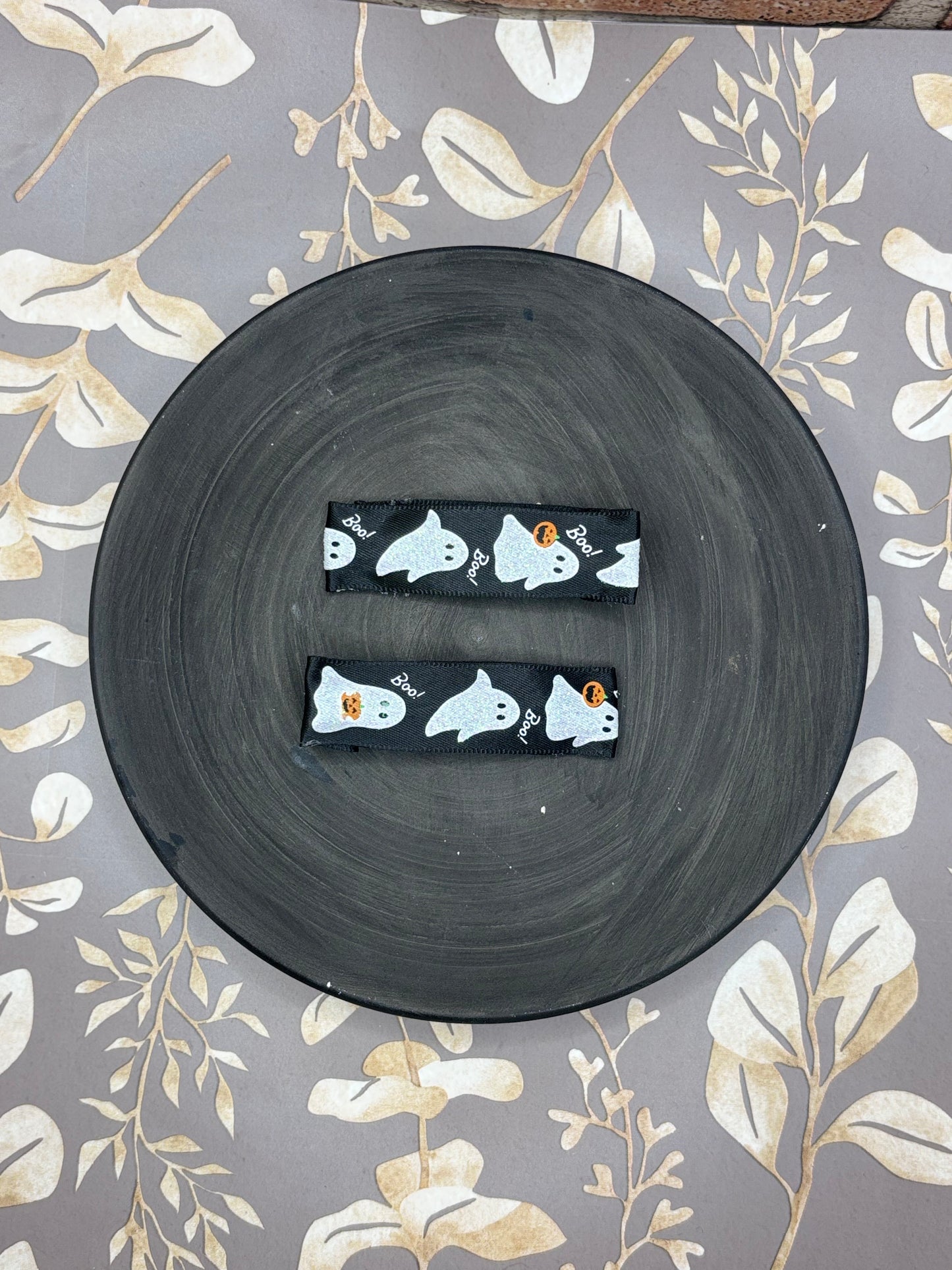 Spooky Ghost Hair Clips