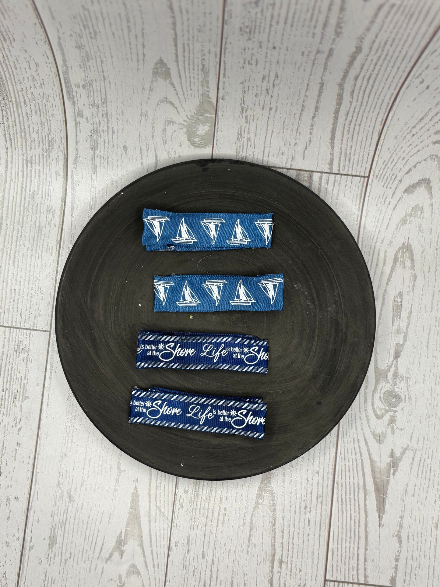 Breezy Blue Beauties Hair Clips