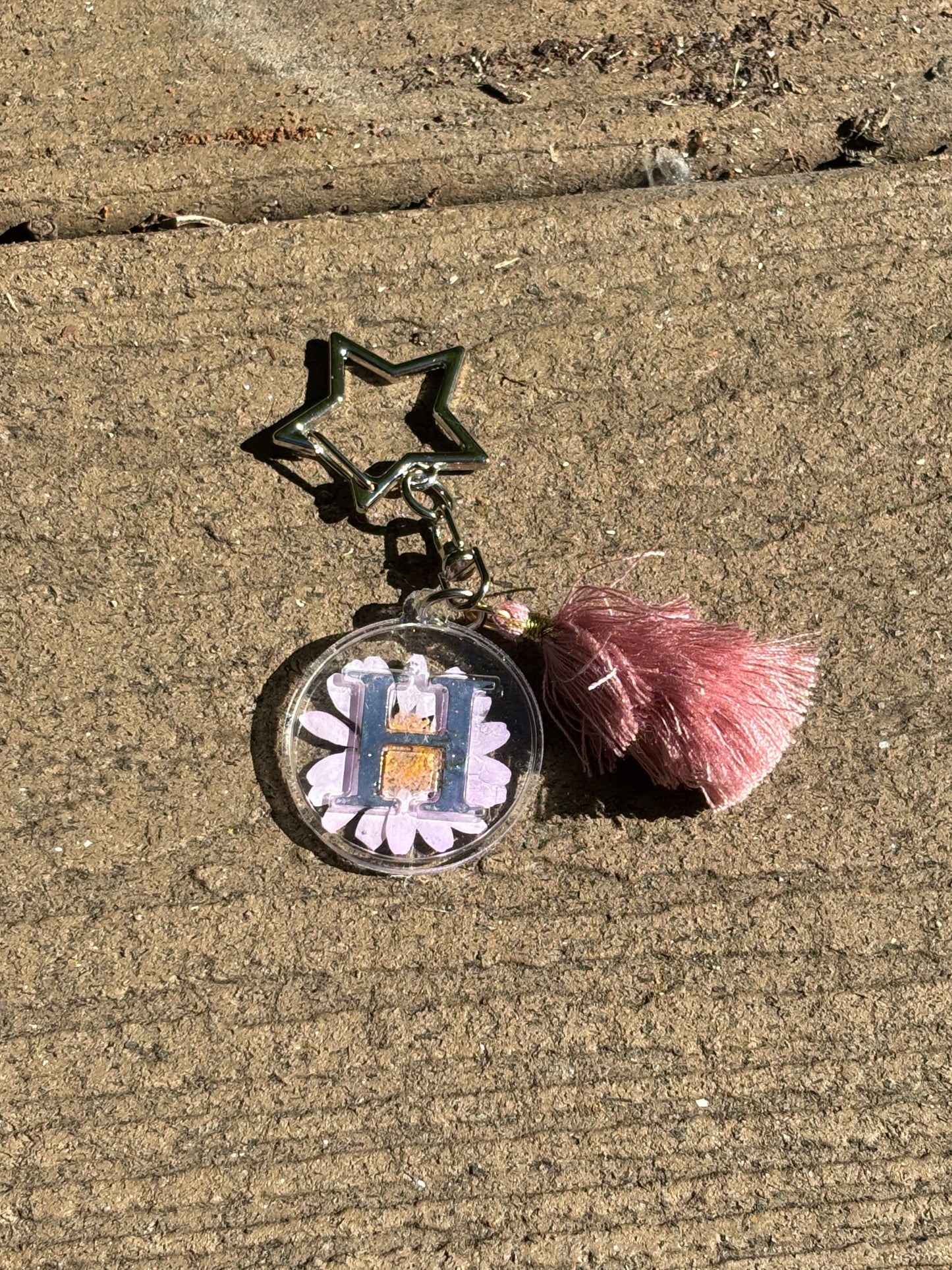H Keychain
