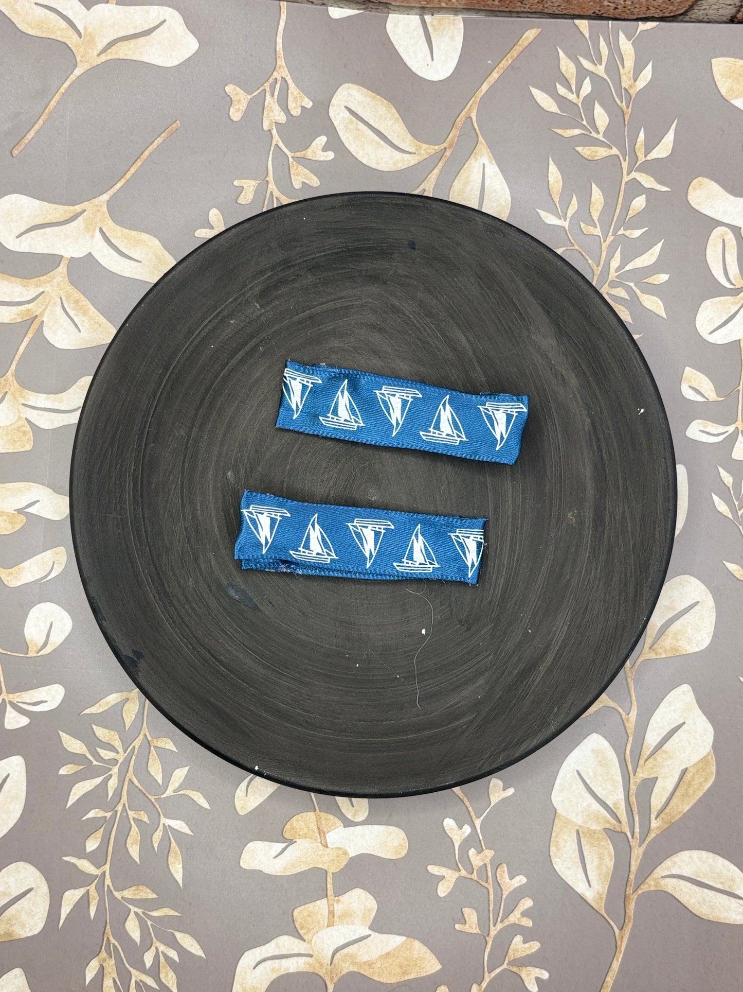 Sail Boat Hair Clips