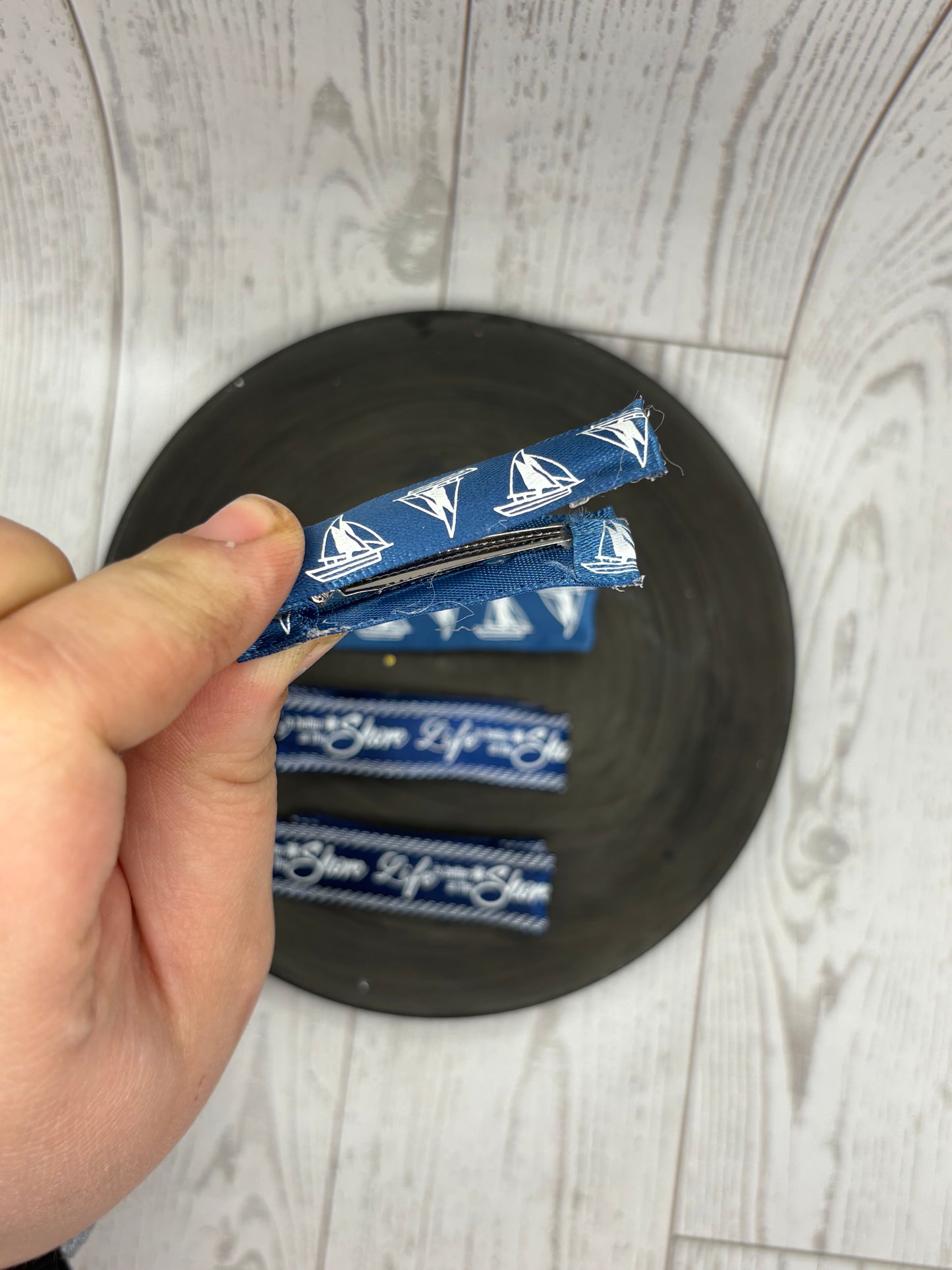 Breezy Blue Beauties Hair Clips