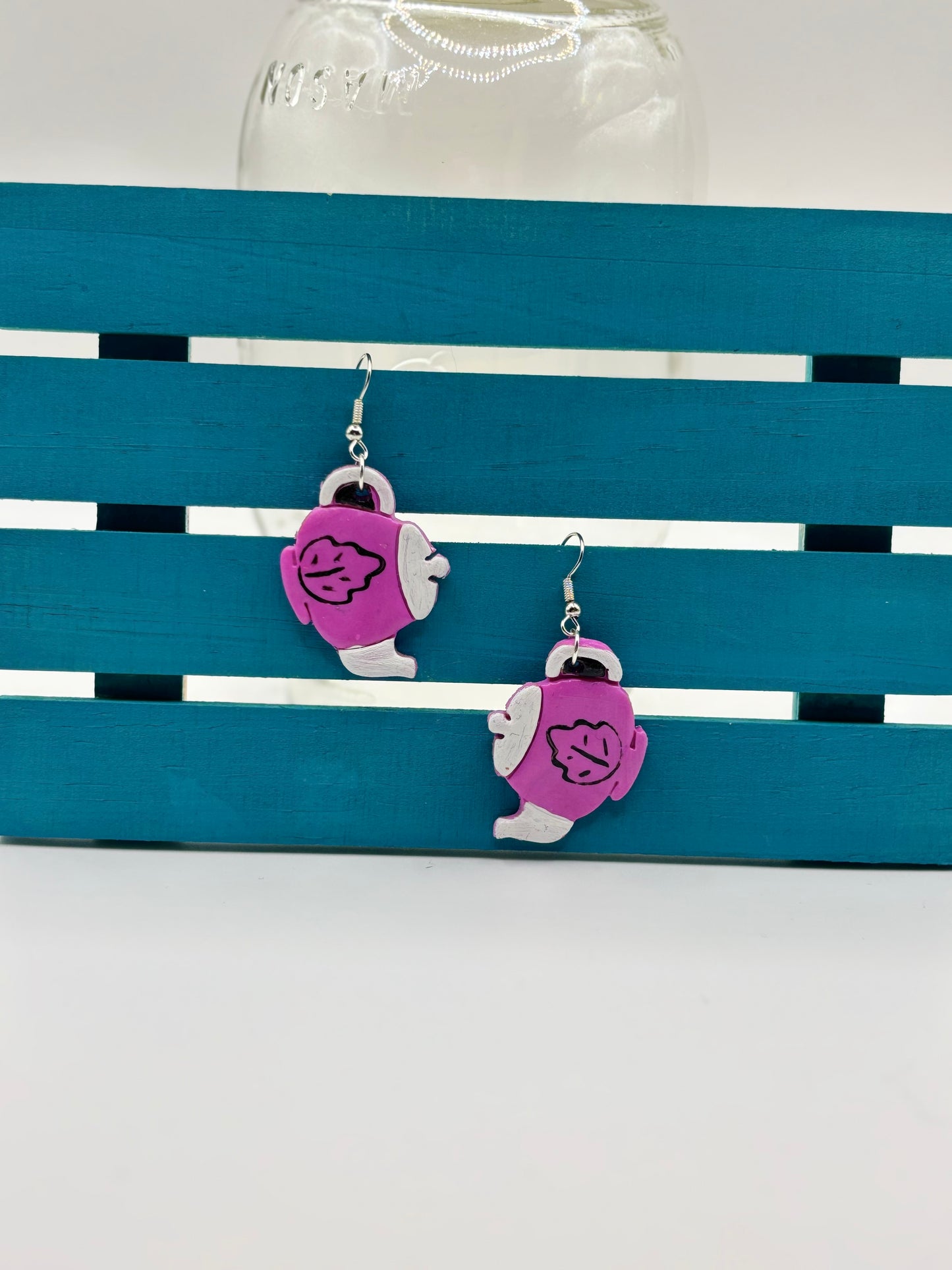 Tea Pot Earrings