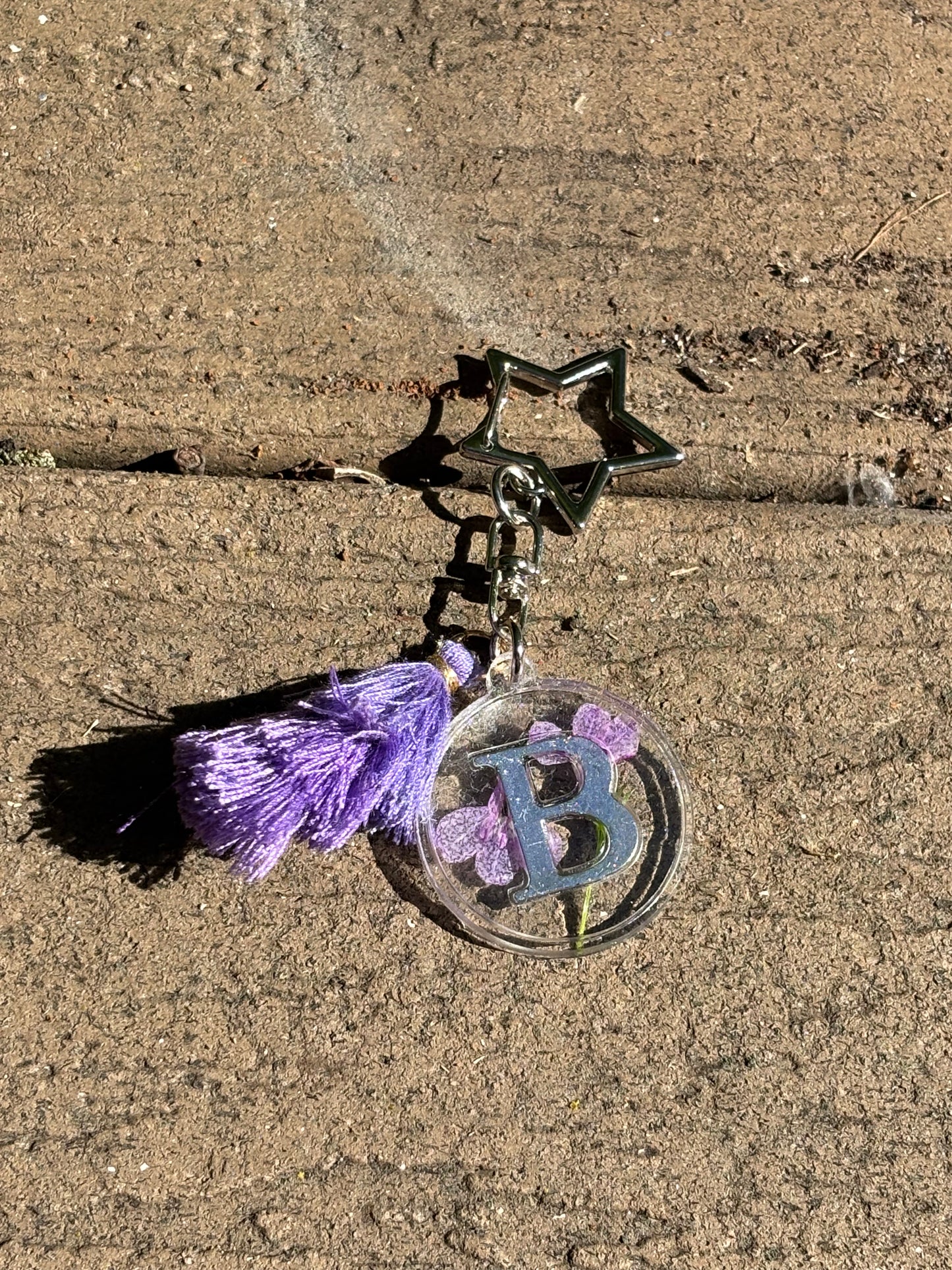 B Keychain