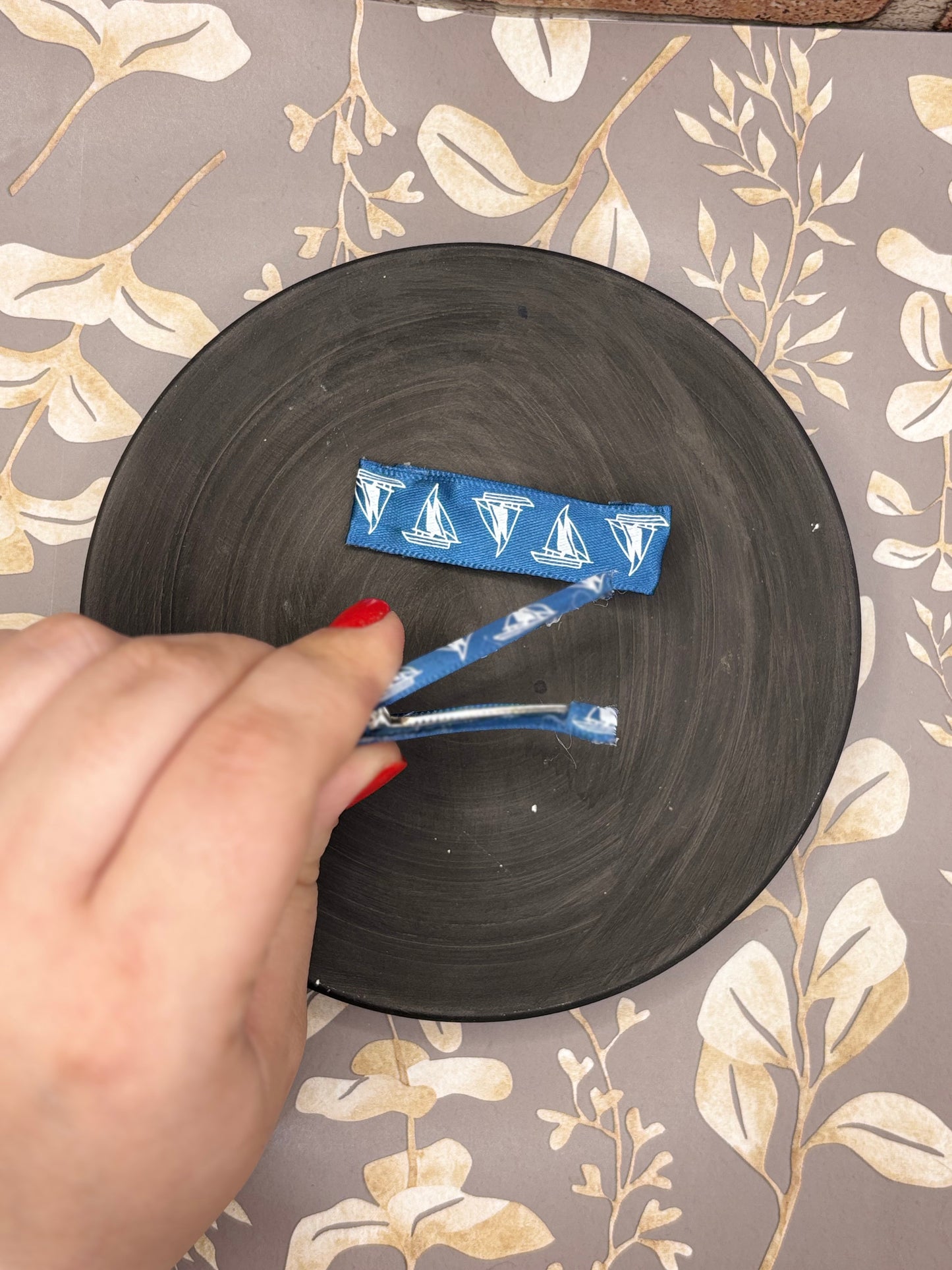 Sail Boat Hair Clips