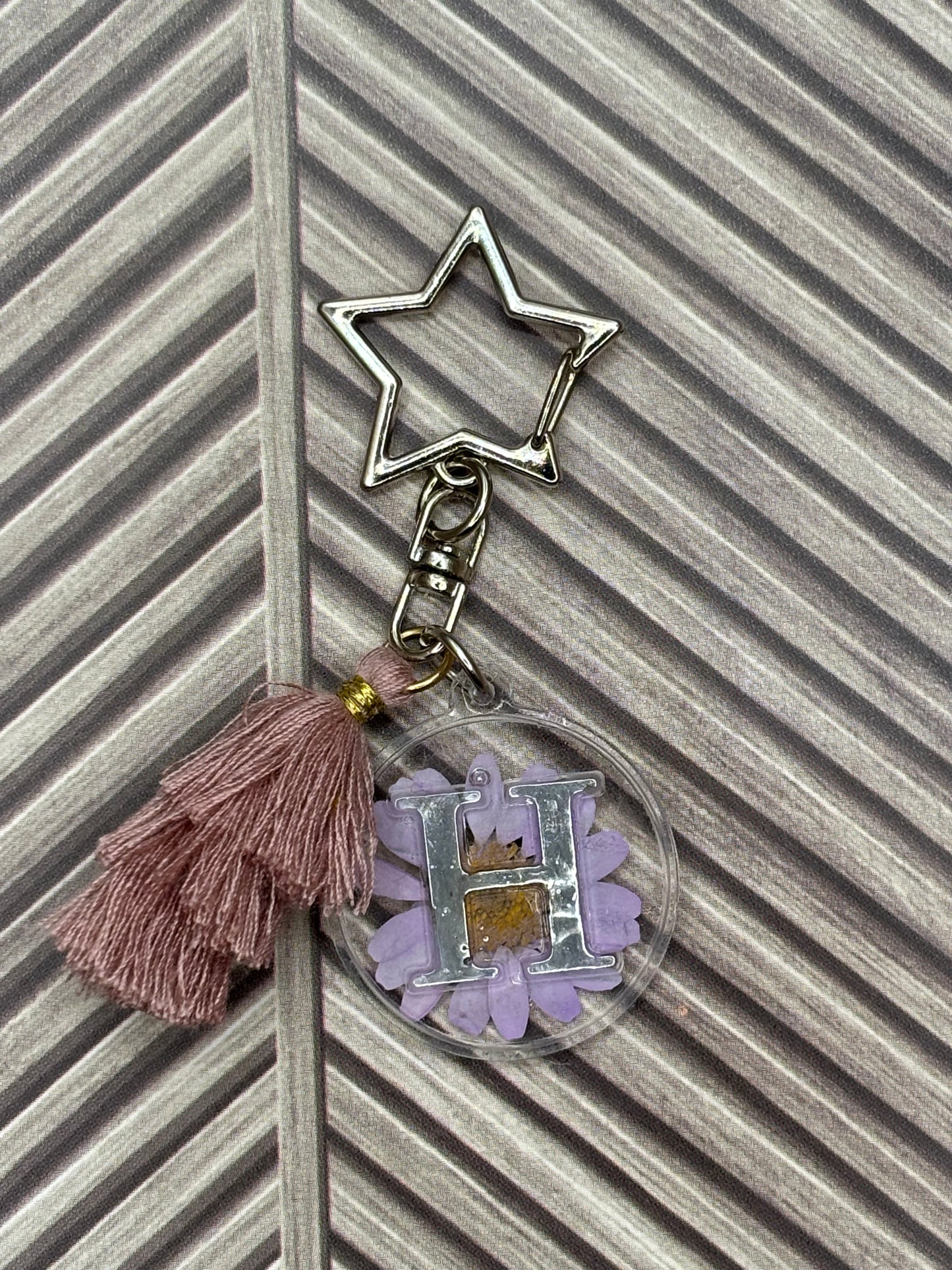 H Keychain