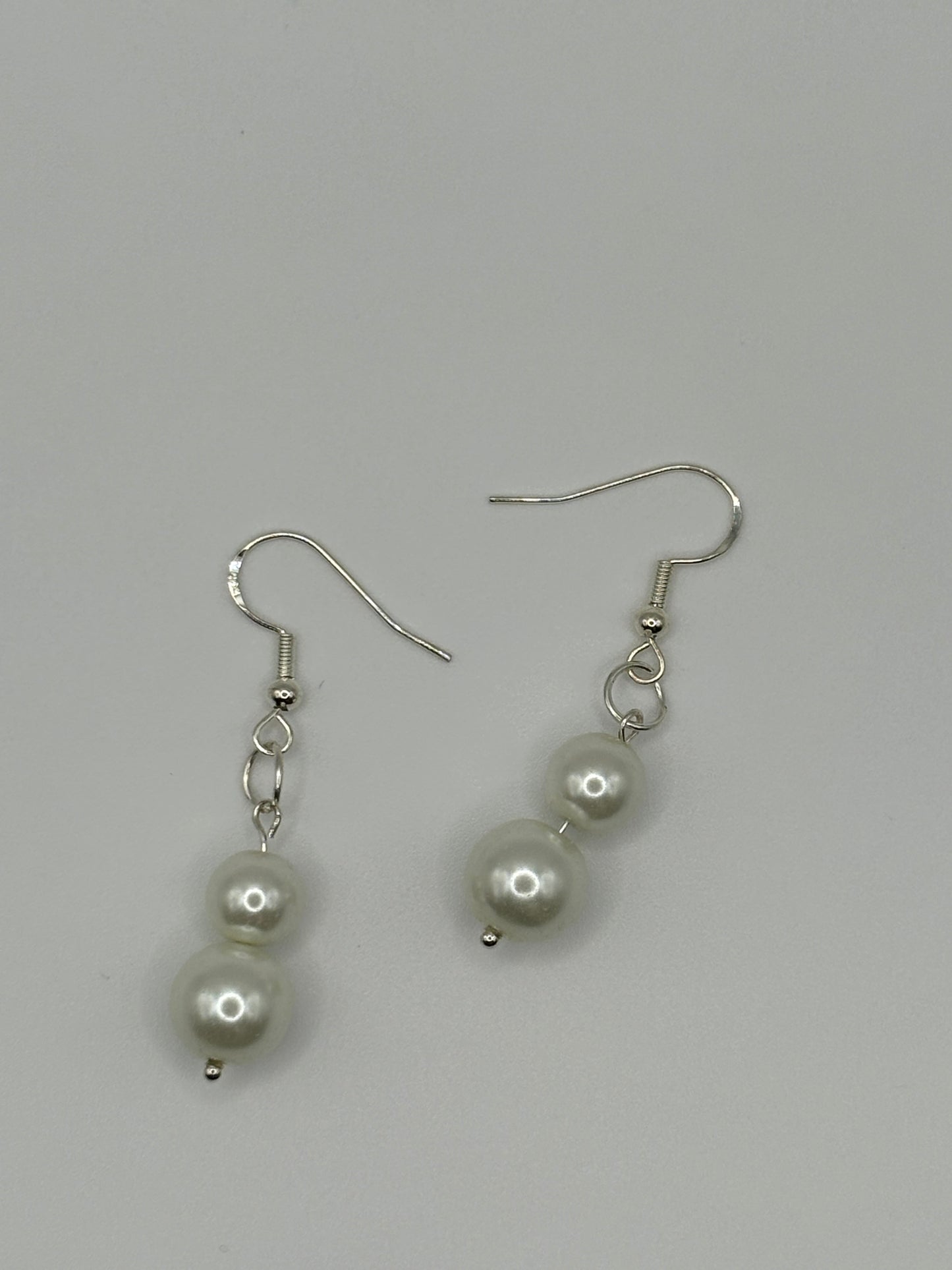 Double Pearls Dangle