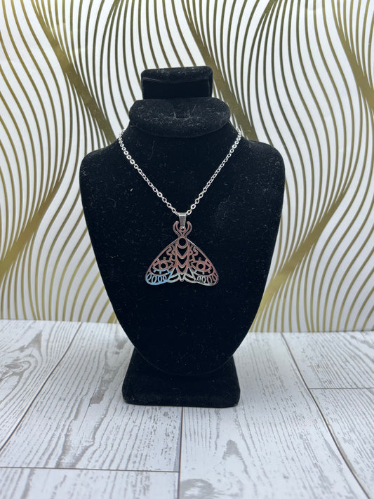 Lunar Moth Necklace