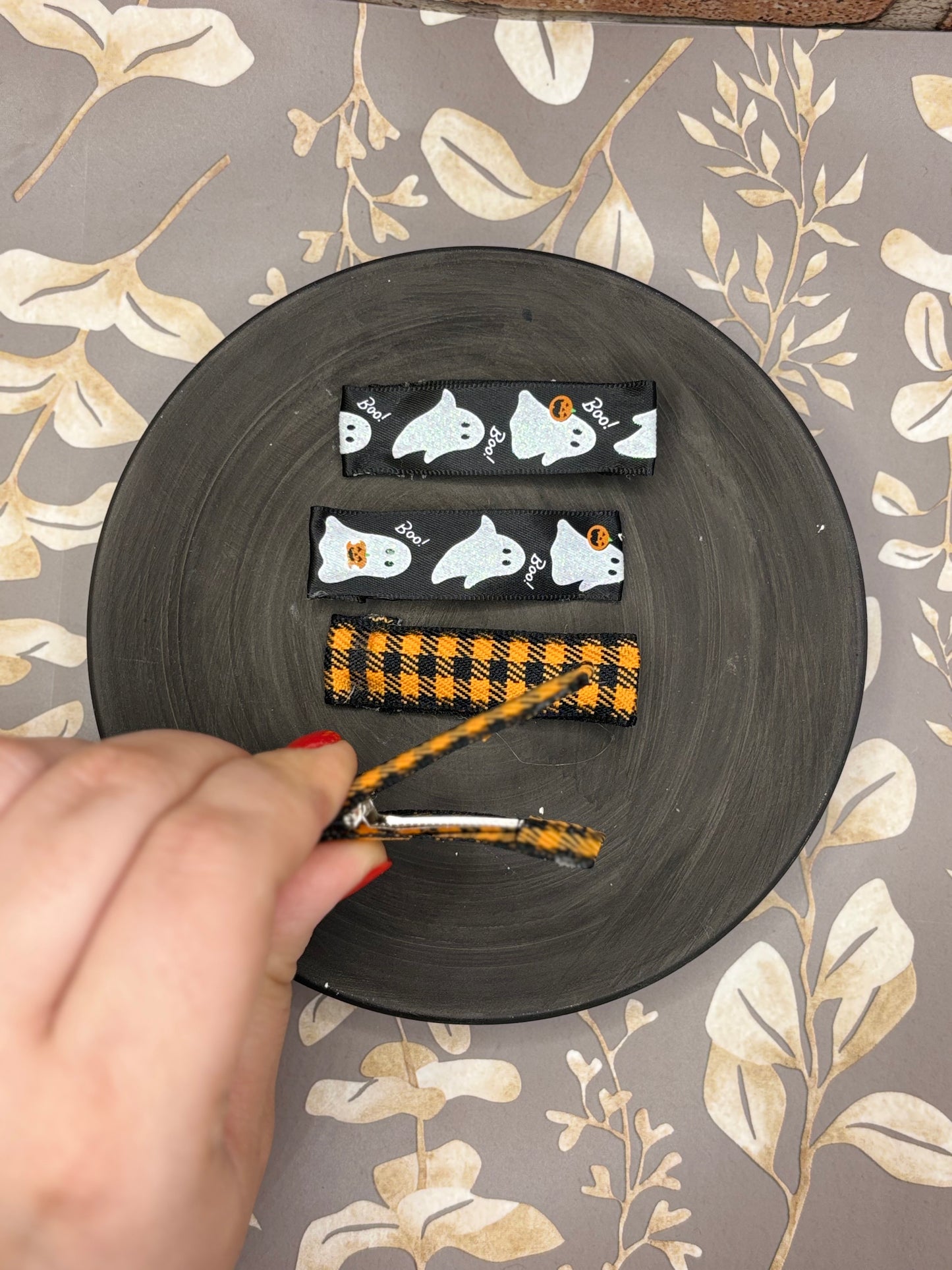Spooky Surprise Hair Clips