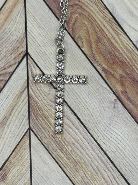 Crystal Cross Necklace