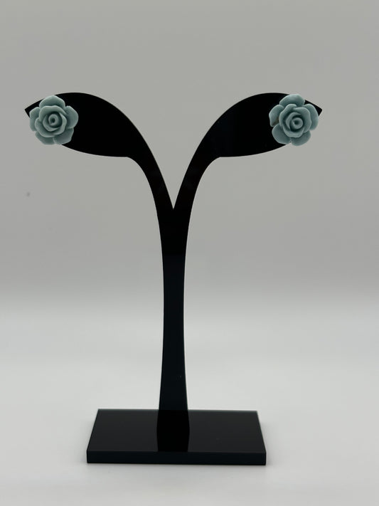 Matt Cadet Blue Rose