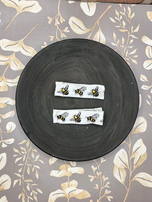 Bumble Bee Hair Clips