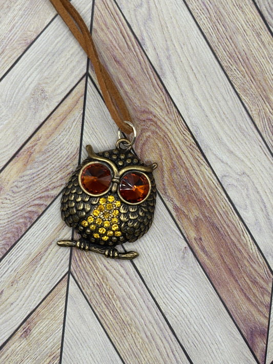 Whispering Woods Owl Necklace