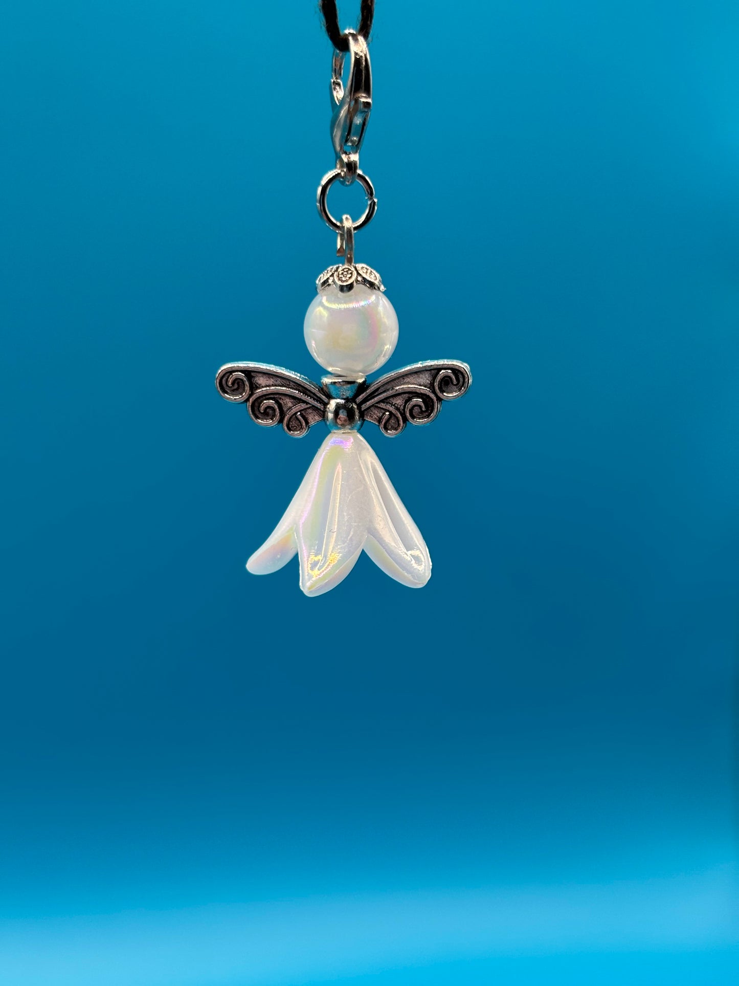 Small Opal Angle Keychain