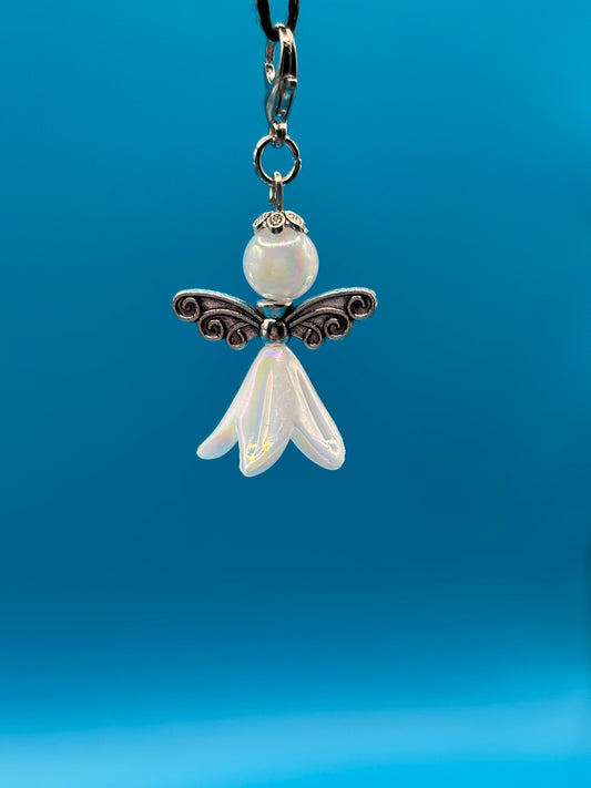 Small Opal Angle Keychain